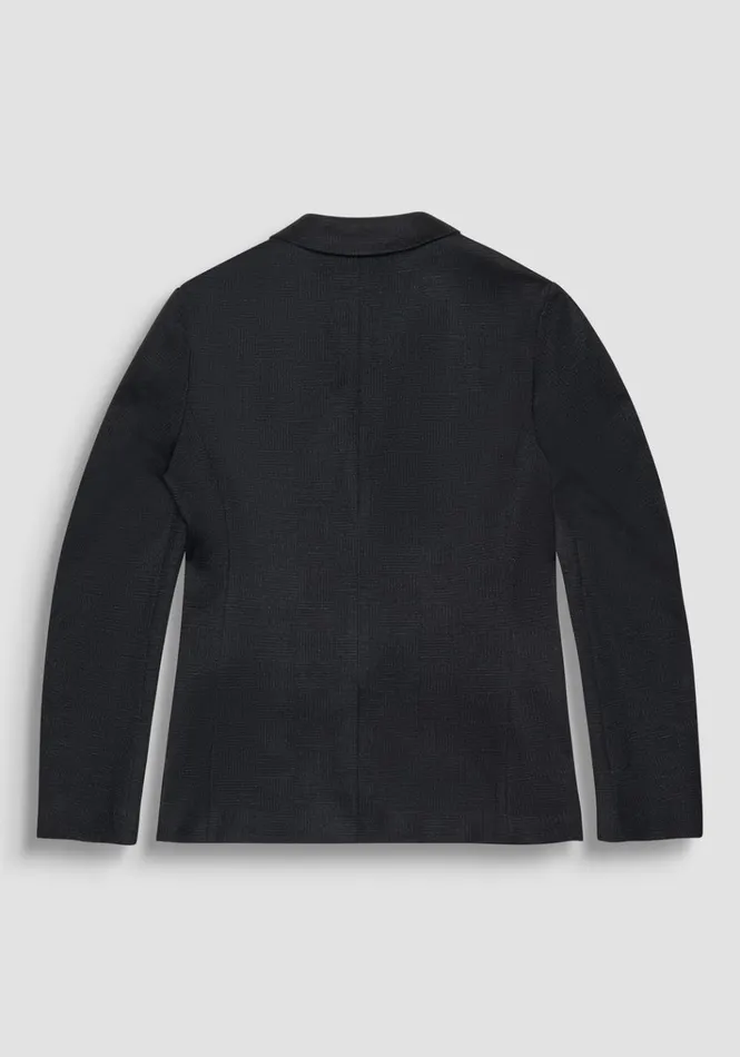 Jackets And Gilet Men Antony Morato Super Slim Fit Black 034Ashe034 Jacket In Soft Elastic Viscose Black