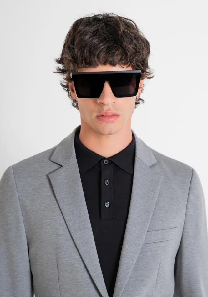Jackets And Gilet Men Antony Morato Super Slim Fit Grey 034Ashe034 Jacket In Viscose Blend Ash Grey