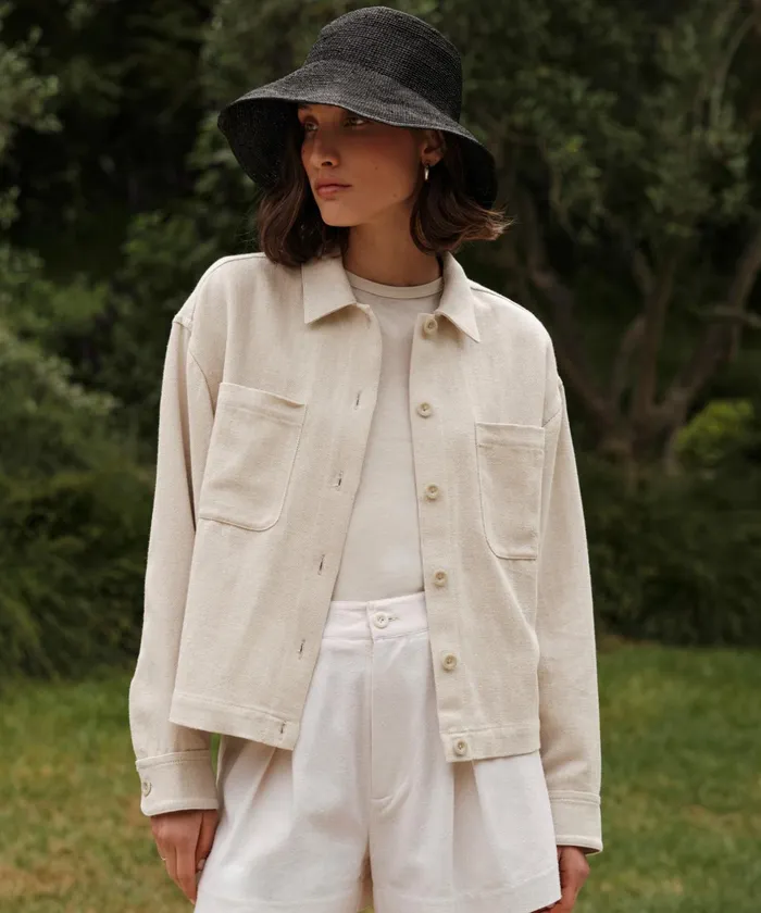 Jackets Women Jenni Kayne Georgia Jacket Natural