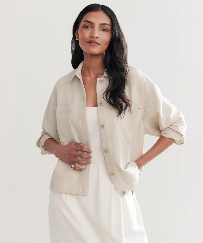 Jackets Women Jenni Kayne Georgia Jacket Natural
