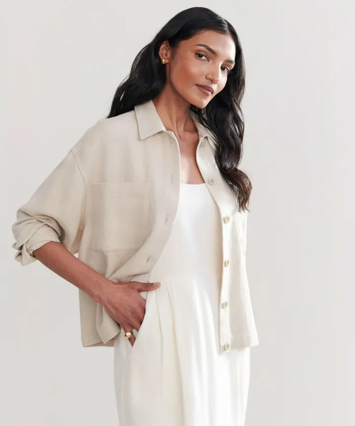 Jackets Women Jenni Kayne Georgia Jacket Natural