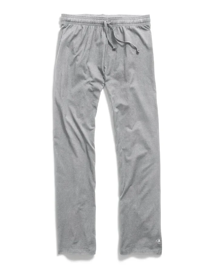 Jersey Pants C Logo 315034 Plus Size Oxford Grey Women Champion Pants