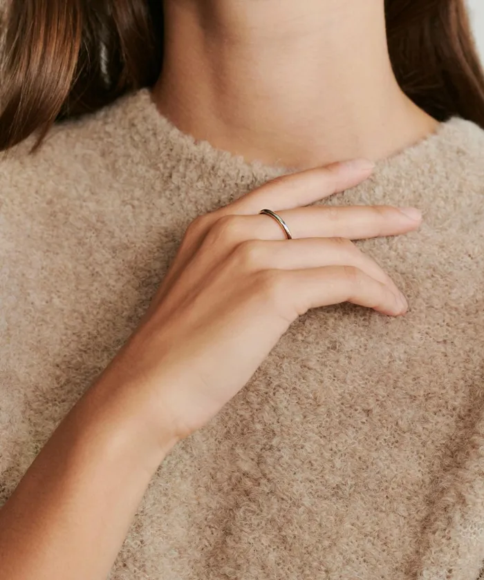 Jewelry Women Jenni Kayne Brook Gold Band White Gold