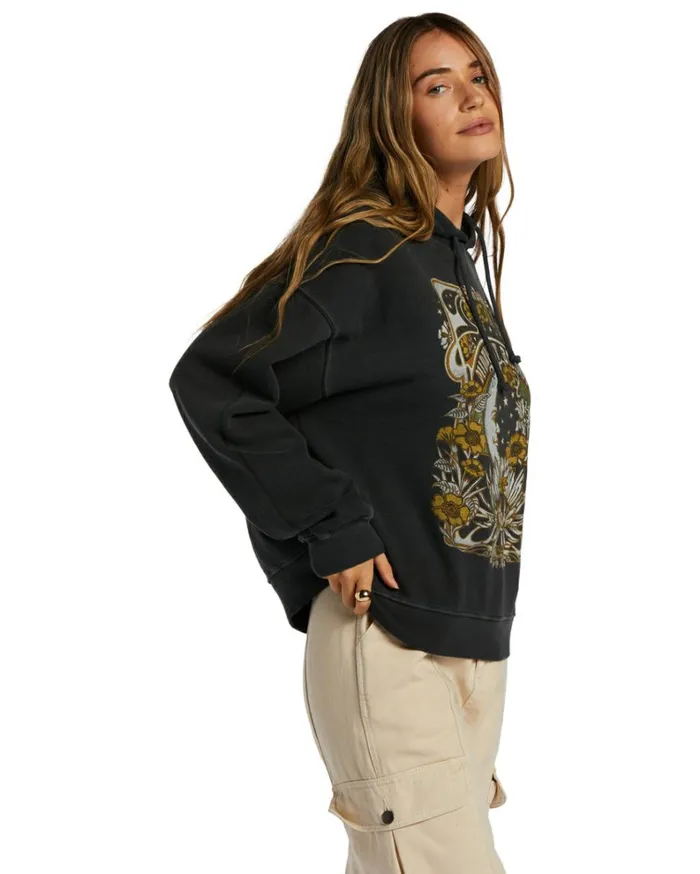 Keep Ridin Hoodie Black Sands Women Billabong Sweatshirts and Fleece