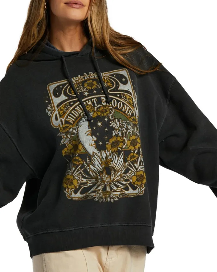 Keep Ridin Hoodie Black Sands Women Billabong Sweatshirts and Fleece