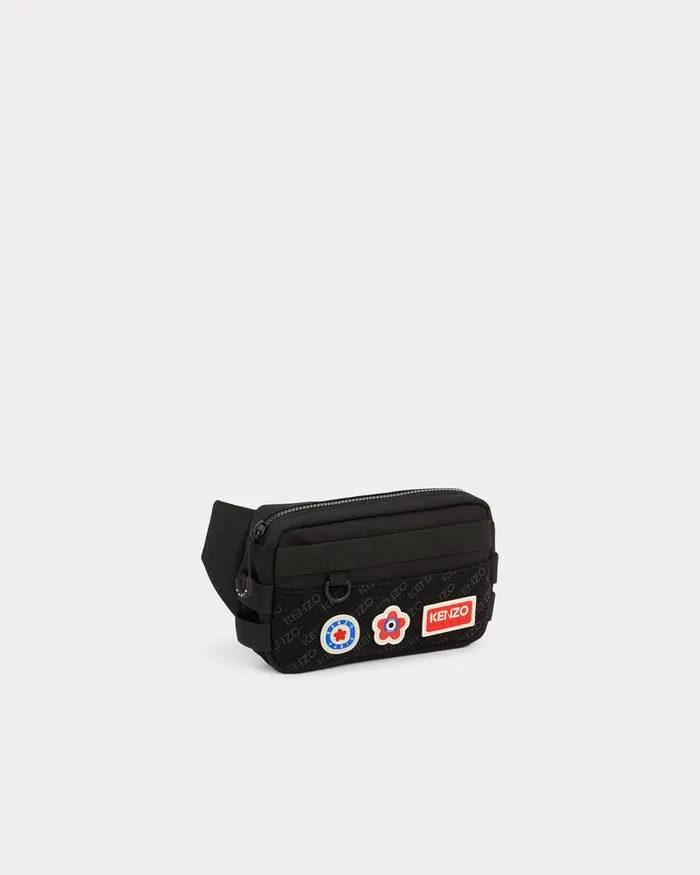 Kenzo Bags Men Jungle039 Belt Bag Black