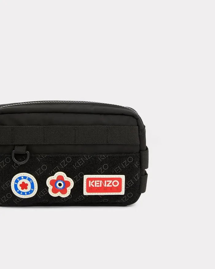 Kenzo Bags Men Jungle039 Belt Bag Black