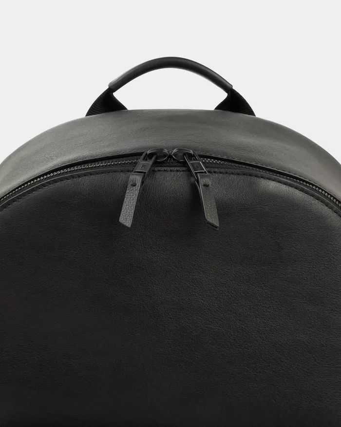 Kenzo Bags MenWomen 039Boke Flower039 Leather Backpack Black