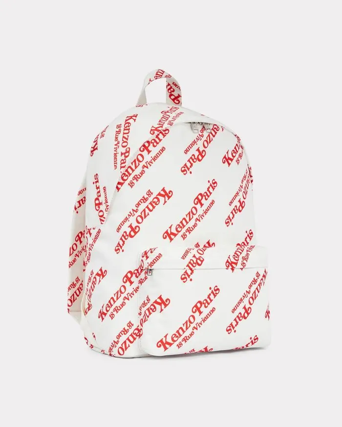 Kenzo Bags MenWomen GRAM039 Backpack Off White