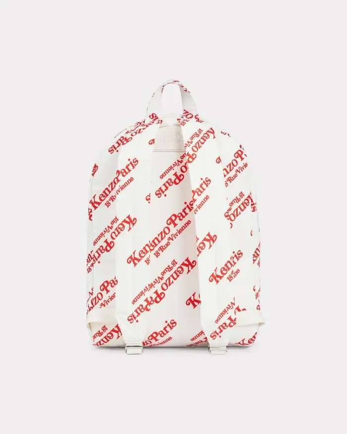 Kenzo Bags MenWomen GRAM039 Backpack Off White