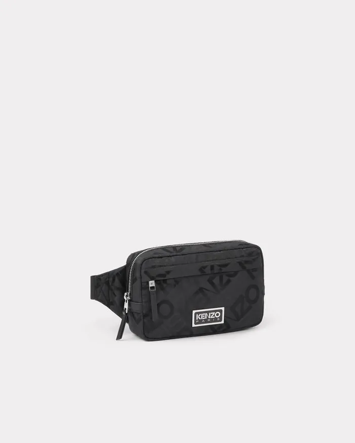 Kenzo Bags MenWomen GRAM039 Belt Bag Black