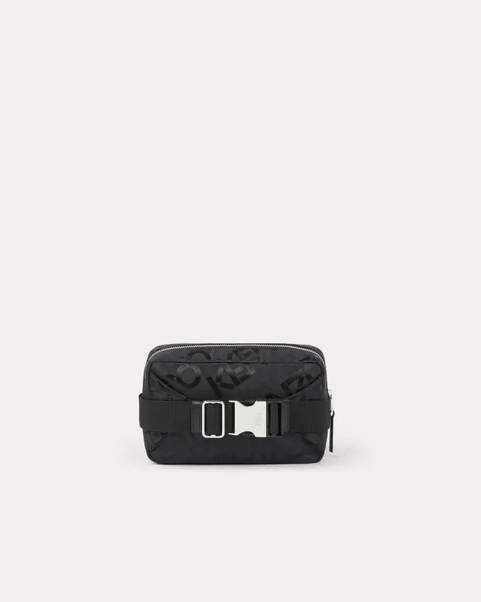 Kenzo Bags MenWomen GRAM039 Belt Bag Black