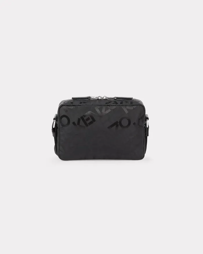 Kenzo Bags MenWomen GRAM039 Shoulder Bag Black