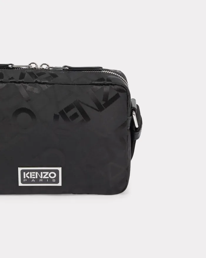 Kenzo Bags MenWomen GRAM039 Shoulder Bag Black