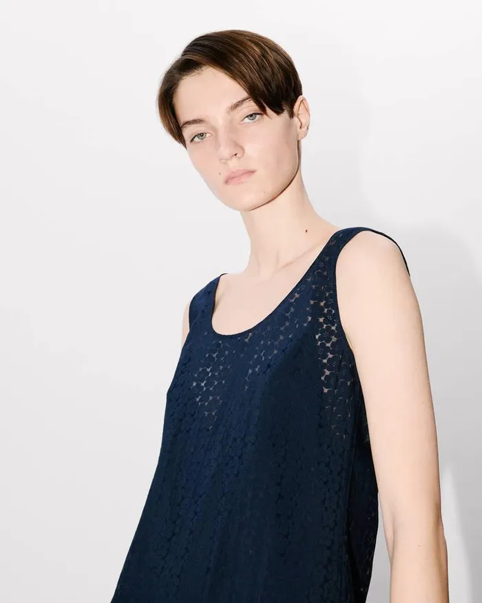 Kenzo Dresses And Skirts Women Boke Flower Dvor039 Long Dress Midnight Blue