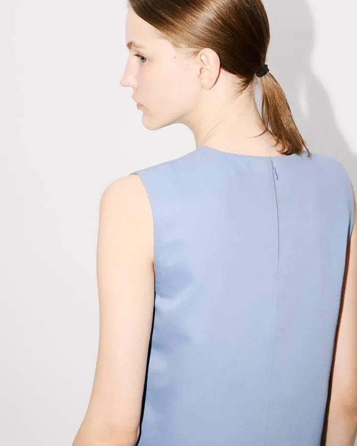 Kenzo Dresses And Skirts Women Rose039 Embroidered Short Dress Blue