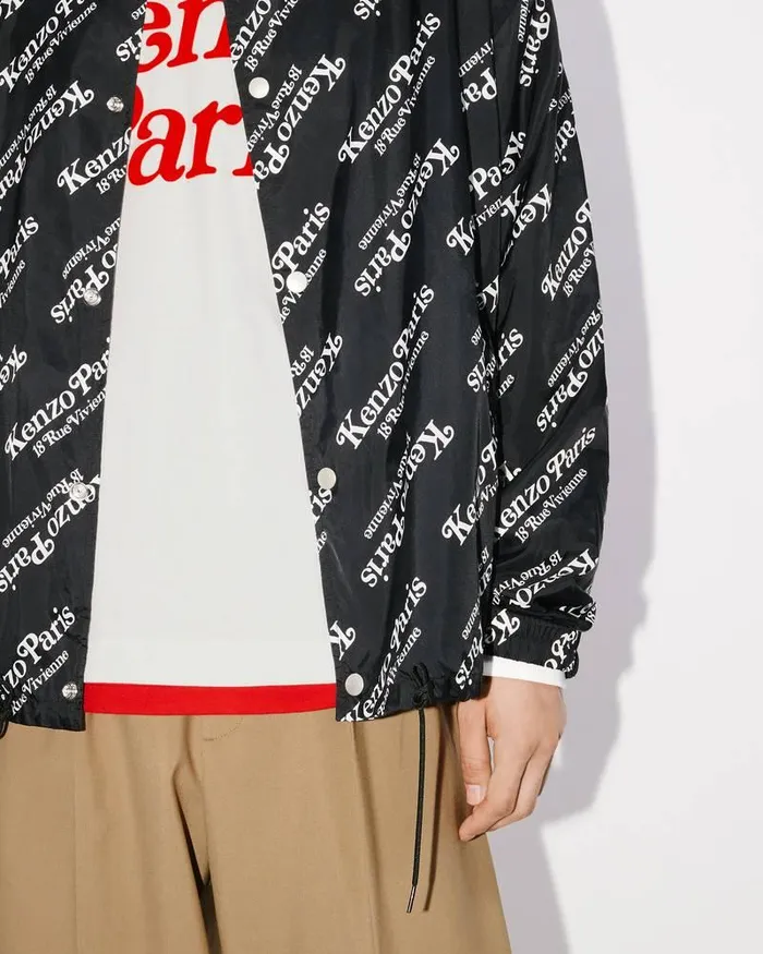 Kenzo Jackets And Coats Men By Verdy039 Short Windbreaker Black
