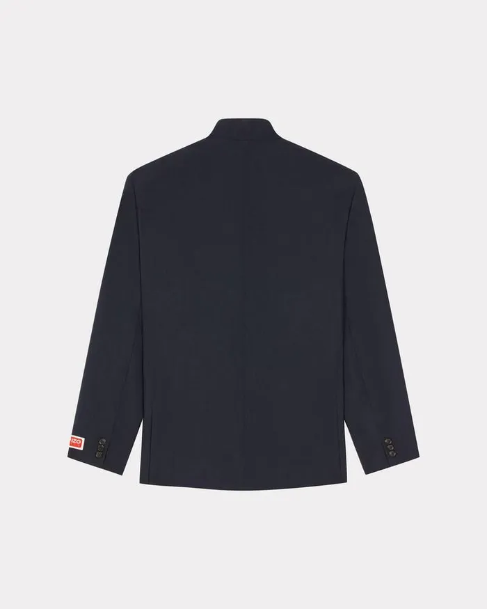Kenzo Jackets And Coats Men Kimono Suit Jacket Midnight Blue