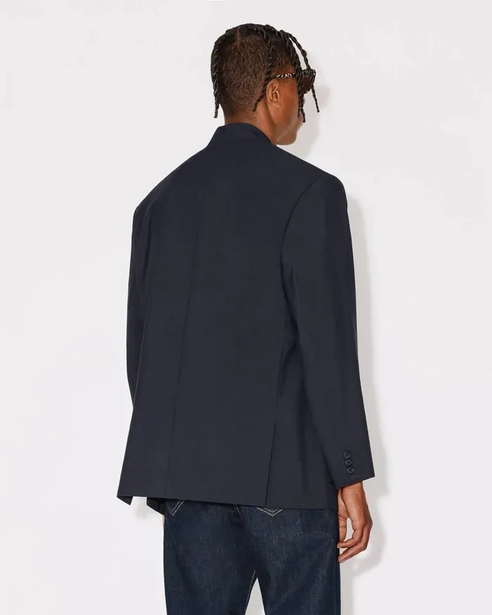 Kenzo Jackets And Coats Men Kimono Suit Jacket Midnight Blue