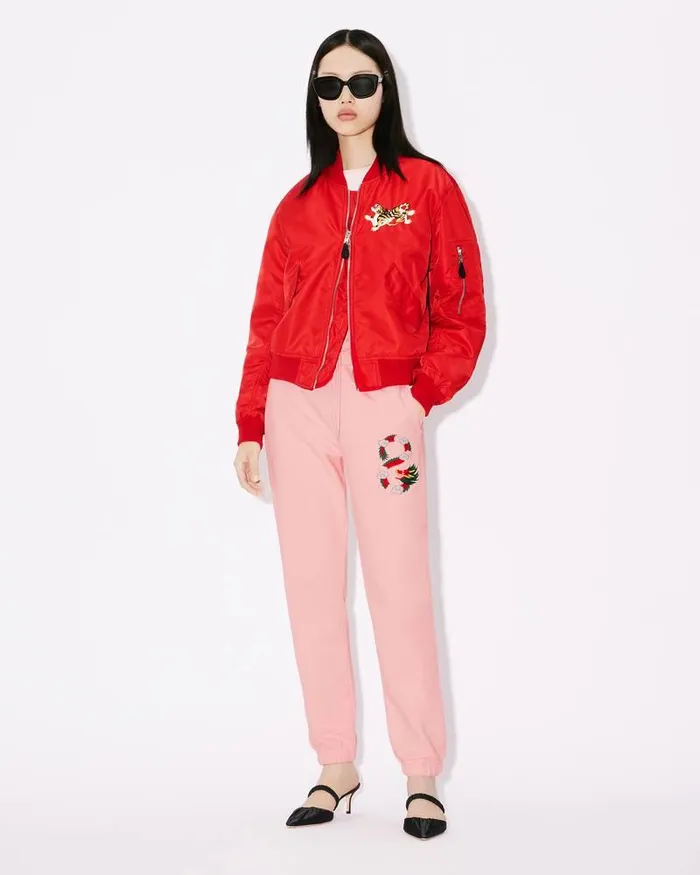 Kenzo Jackets And Coats Women 039Year Of The Dragon039 Embroidered Bomber Jacket Cherry