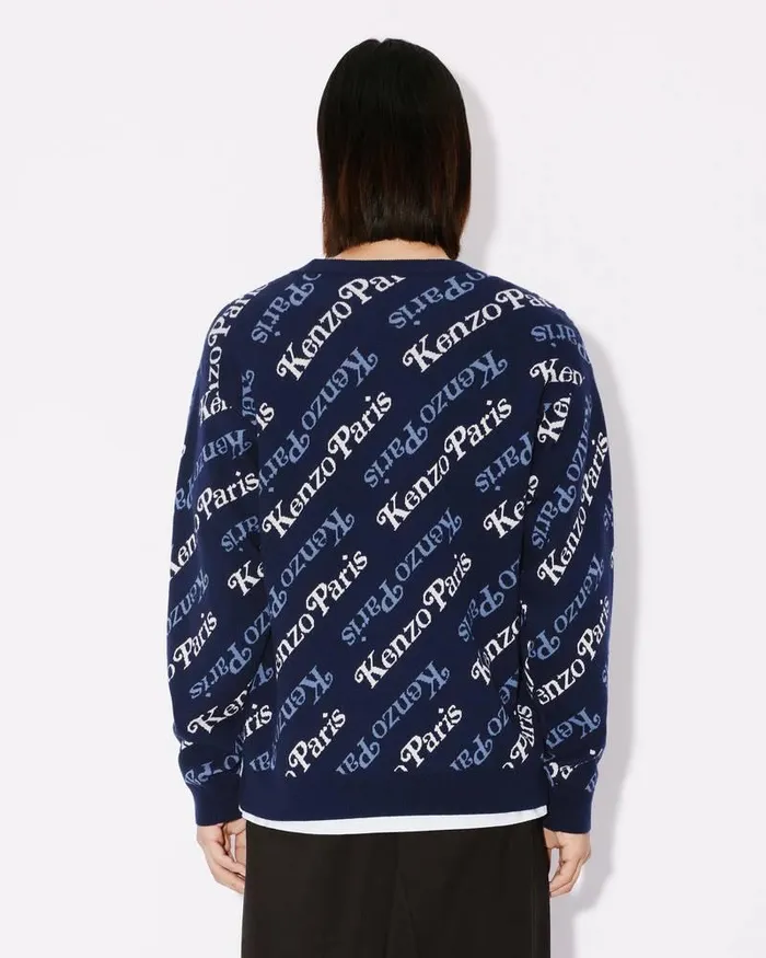 Kenzo Knitwear Men By Verdy039 Jumper Midnight Blue