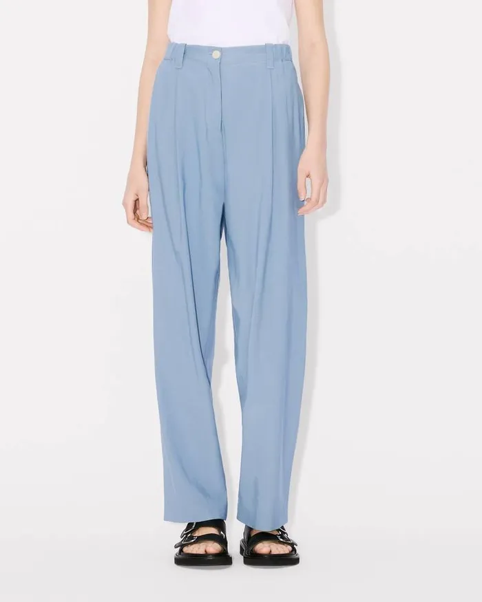 Kenzo Pants And Shorts Women Jogging Trousers Blue