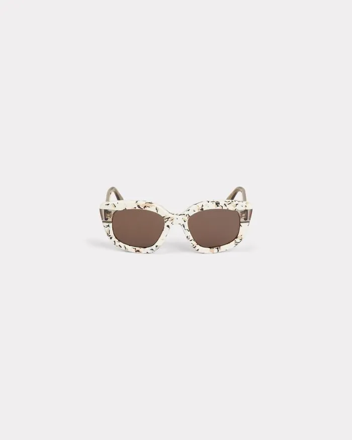 Kenzo Sunglasses MenWomen Unisex Sunglasses Dark Beige
