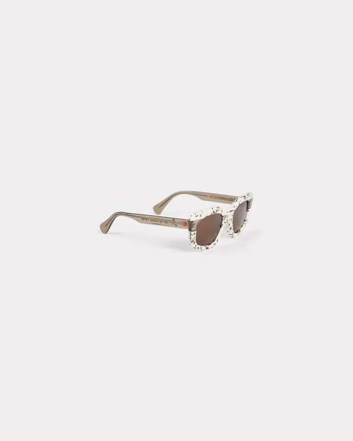 Kenzo Sunglasses MenWomen Unisex Sunglasses Dark Beige
