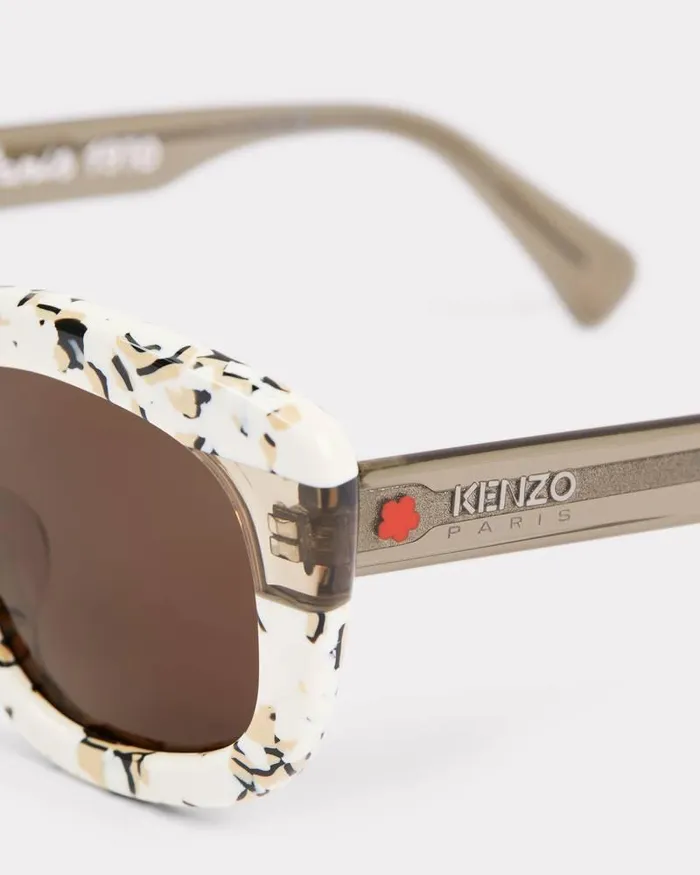 Kenzo Sunglasses MenWomen Unisex Sunglasses Dark Beige