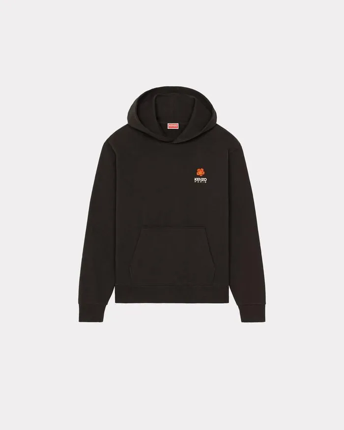 Kenzo Sweatshirts And Hoodies Men 039Boke Flower039 Embroidered Sweatshirt Black