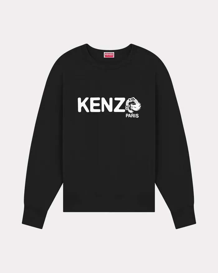 Kenzo Sweatshirts And Hoodies MenWomen 039Year Of The Dragon039 Oversize Genderless Sweatshirt Black