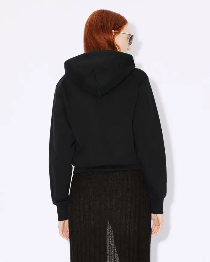 Kenzo Sweatshirts And Hoodies Women 039Boke Flower039 Hooded Sweatshirt Black