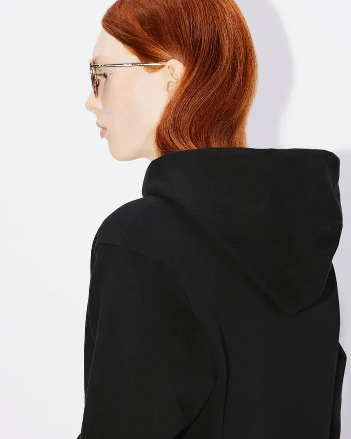 Kenzo Sweatshirts And Hoodies Women 039Boke Flower039 Hooded Sweatshirt Black