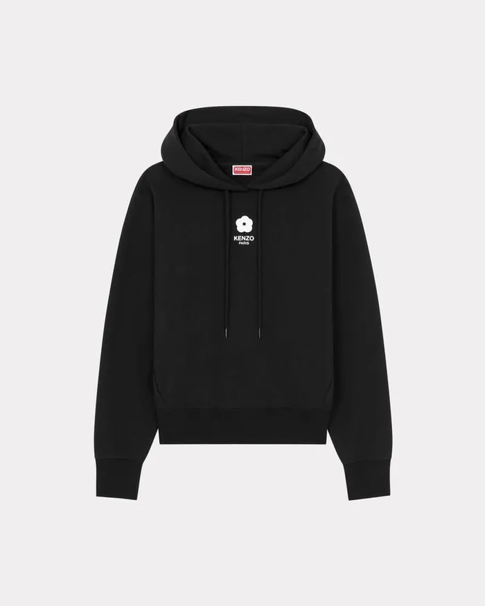Kenzo Sweatshirts And Hoodies Women 039Boke Flower 20039 Hooded Sweatshirt Black