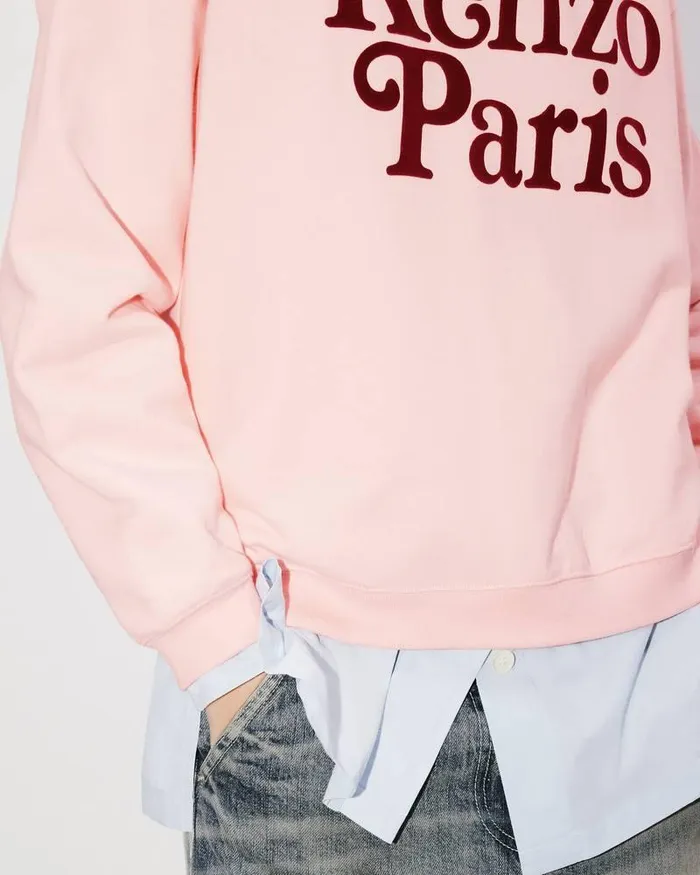 Kenzo Sweatshirts And Hoodies Women By Verdy039 Regular Sweatshirt Faded Pink