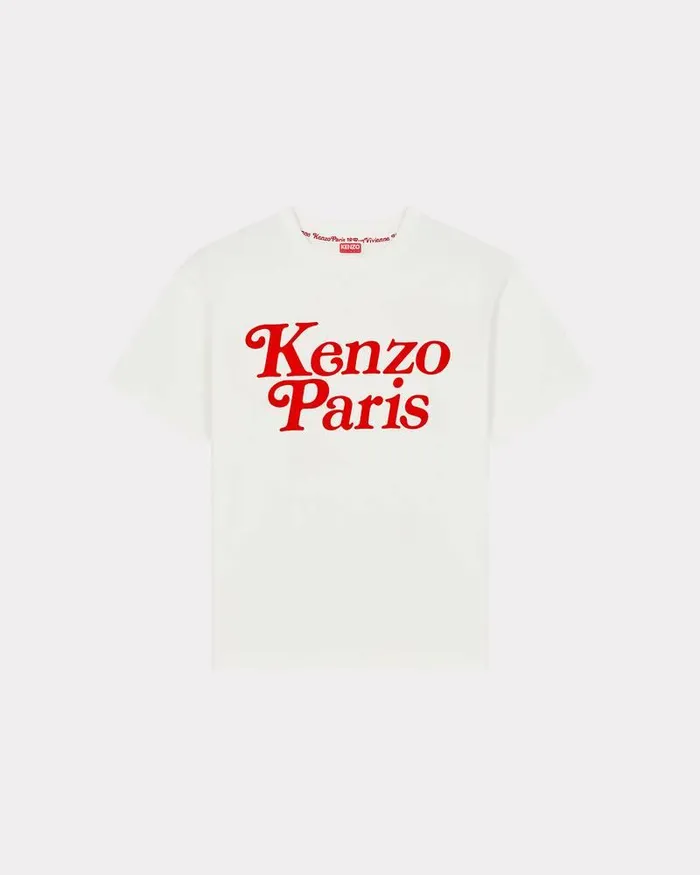 Kenzo TShirts And Polos Men By Verdy039 Oversized Tshirt Off White