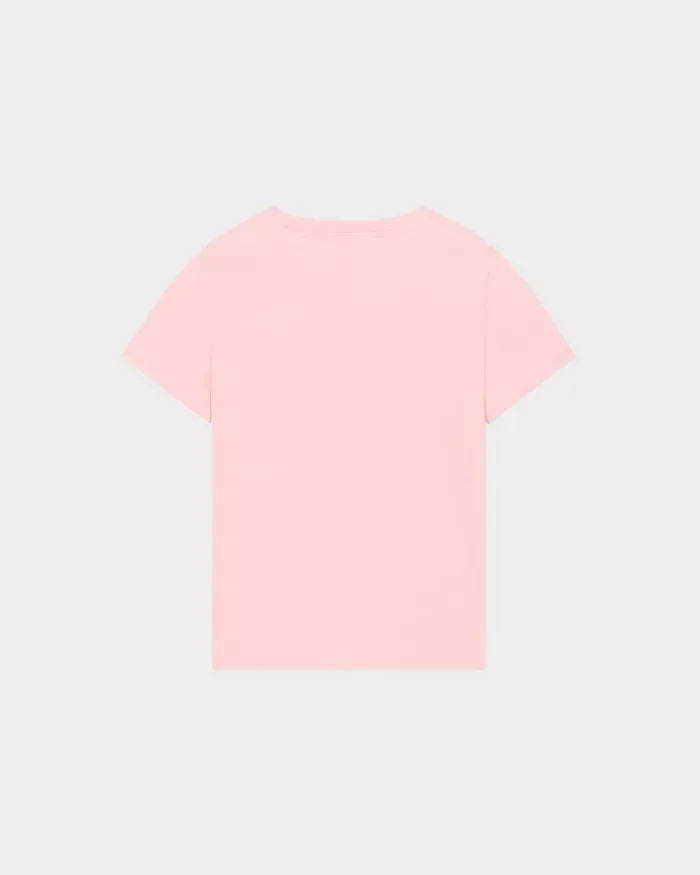 Kenzo TShirts And Polos Women 039Boke Flower039 Embroidered Tshirt Faded Pink