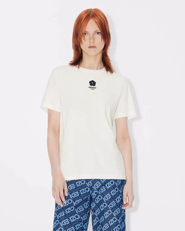 Kenzo TShirts And Polos Women 039Boke Flower 20039 Tshirt Off White