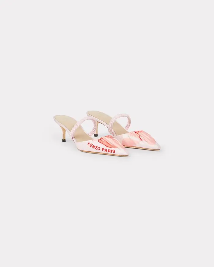 Kenzo Tailoring Women Mio039 Kitten Heel Faded Pink