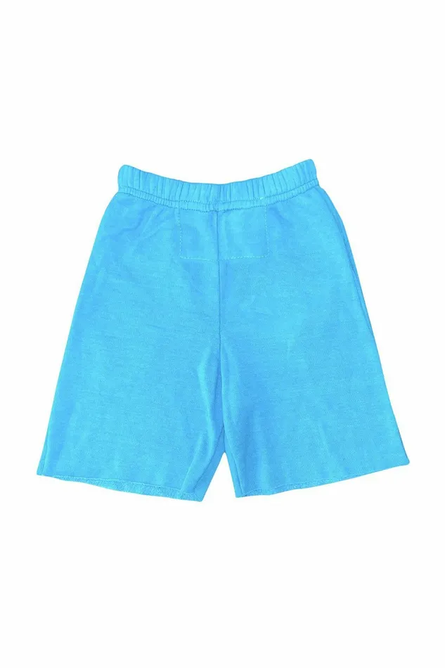 Kids AVIATOR NATION MANHATTAN BEACH KIDS SWEATSHORTS 8211 NEON BLUE Aviator Nation Kids AVIATOR NATION MANHATTAN BEACH KIDS SWEATSHORTS 8211 NEON BLUE Aviator Nation