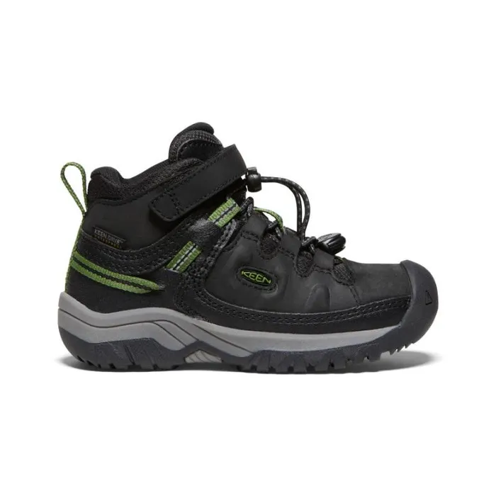 Kids KEEN Boots Little Kids039 Black Hiking Boots 8211 Targhee Mid WP