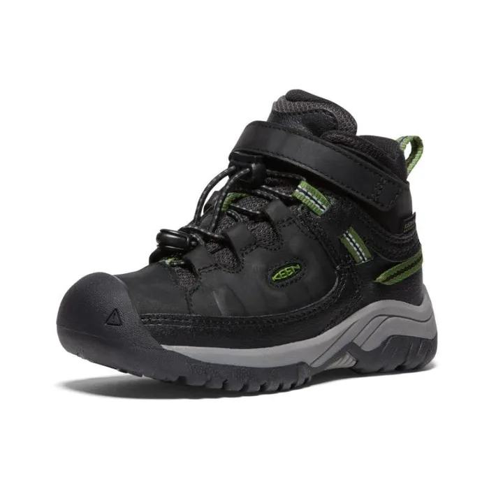 Kids KEEN Boots Little Kids039 Black Hiking Boots 8211 Targhee Mid WP Kids KEEN Boots Little Kids039 Black Hiking Boots 8211 Targhee Mid WP