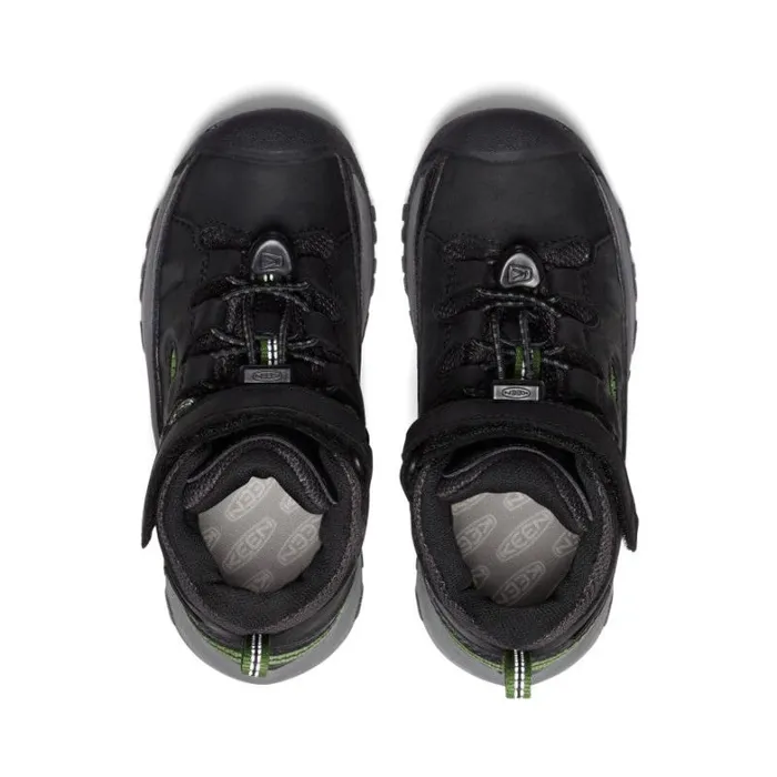 Kids KEEN Boots Little Kids039 Black Hiking Boots 8211 Targhee Mid WP Kids KEEN Boots Little Kids039 Black Hiking Boots 8211 Targhee Mid WP