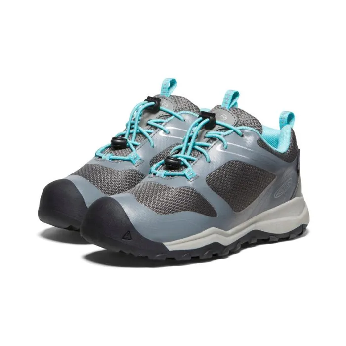 Kids KEEN Hike Big Kids039 Wanduro Low Waterproof Grey Leather Shoe Kids KEEN Hike Big Kids039 Wanduro Low Waterproof Grey Leather Shoe