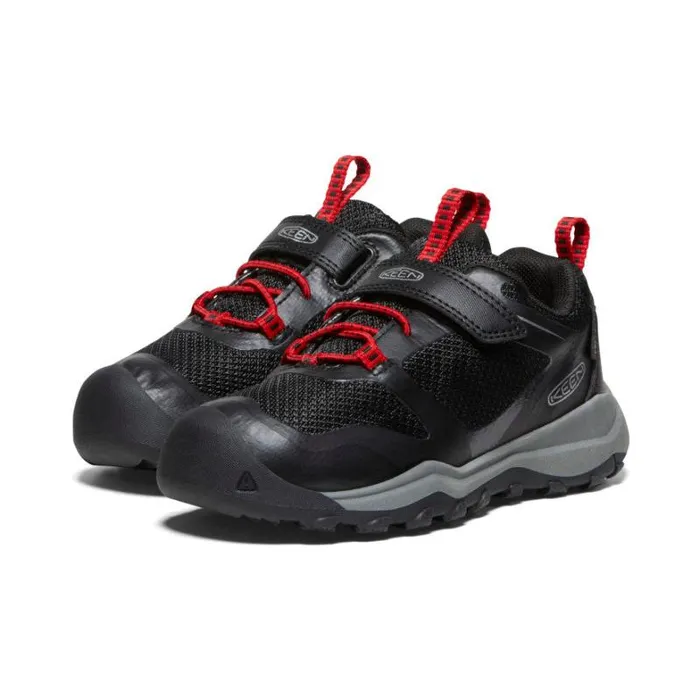 Kids KEEN Hike Little Kids039 Wanduro Low Waterproof Black Leather Shoe Kids KEEN Hike Little Kids039 Wanduro Low Waterproof Black Leather Shoe