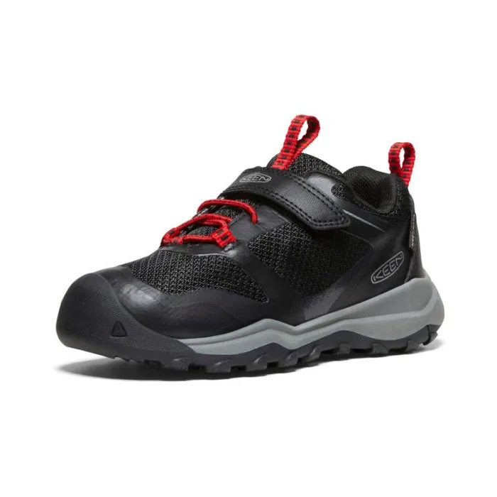 Kids KEEN Hike Little Kids039 Wanduro Low Waterproof Black Leather Shoe Kids KEEN Hike Little Kids039 Wanduro Low Waterproof Black Leather Shoe