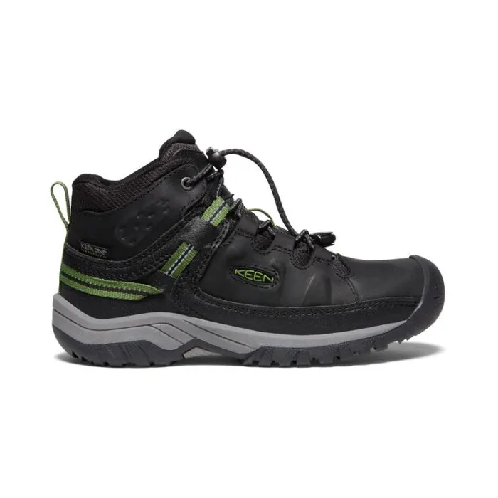 Kids KEEN Online Big Kids039 Black Hiking Boots 8211 Targhee Mid WP