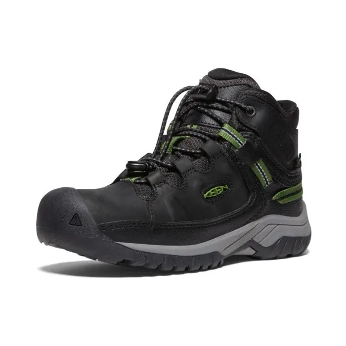 Kids KEEN Online Big Kids039 Black Hiking Boots 8211 Targhee Mid WP Kids KEEN Online Big Kids039 Black Hiking Boots 8211 Targhee Mid WP