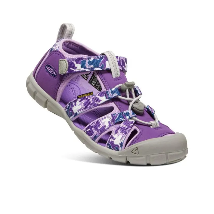 Kids KEEN Online Big Kids039 Purple Camo Water Sandals 8211 Seacamp II CNX Kids KEEN Online Big Kids039 Purple Camo Water Sandals 8211 Seacamp II CNX