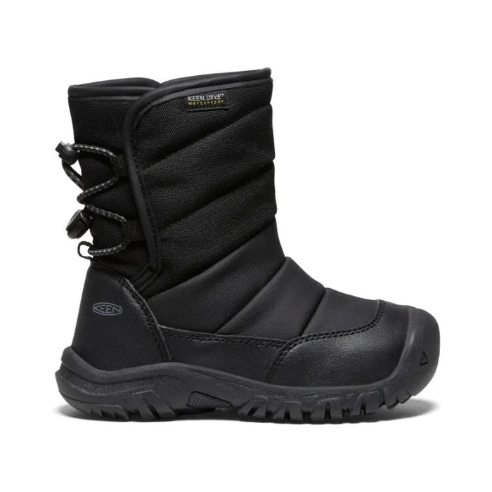 Kids KEEN Online Little Kids039 Puffrider Waterproof Black Boot